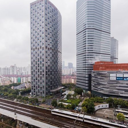 New Space-Time Zhongli Hotel Apartment Шанхай Экстерьер фото